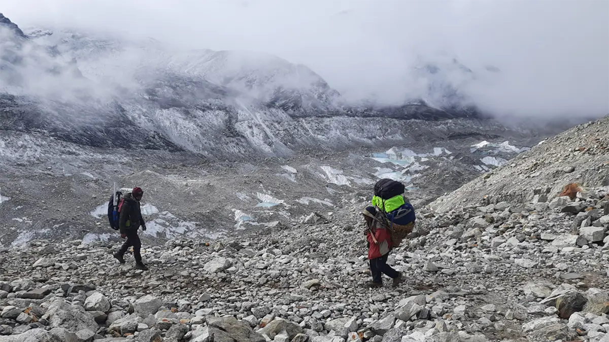 Daily Life of Mountains Everest Sherpas at High-Altitude Villages