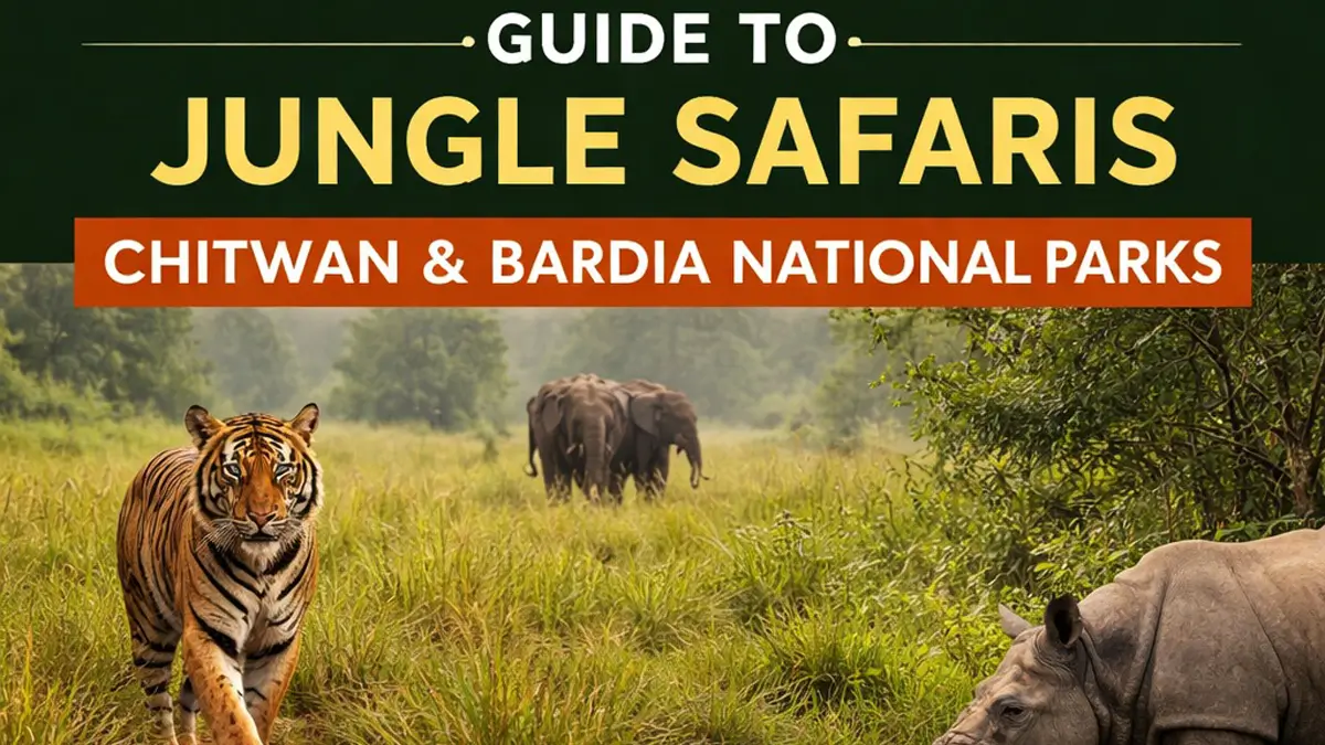 chitwan and bardia national park tour in Nepal