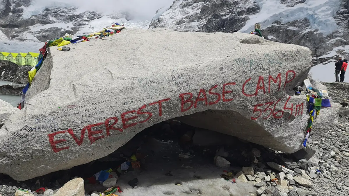 ebc everest base camp in nepal