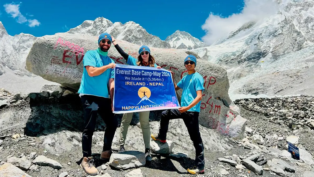 everest base camp in nepal
