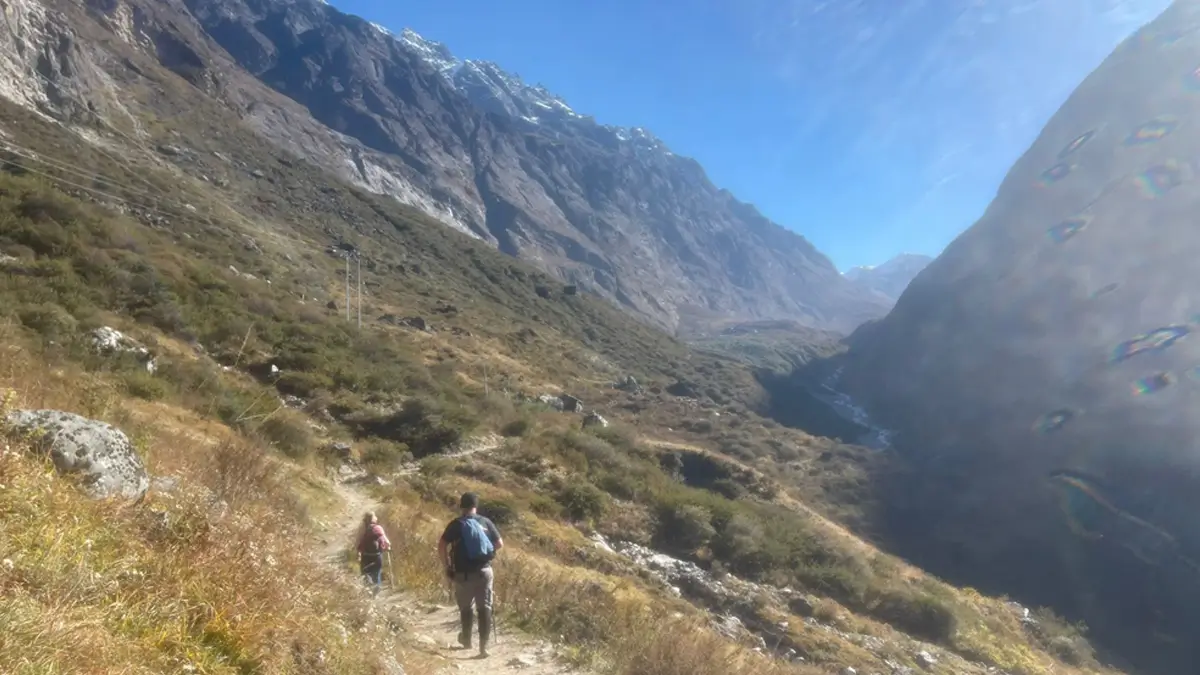 langtang national park and trekking trail to langtang valley kyanjin gompa