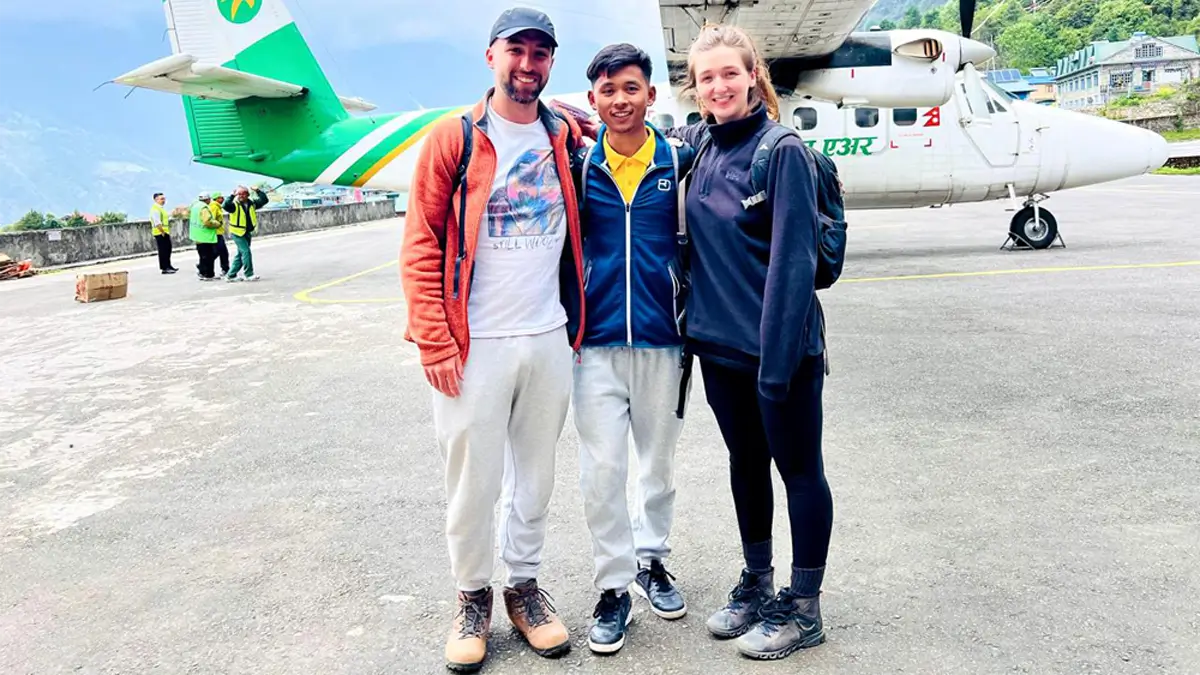 lukla airport in nepal everest trekking gateway