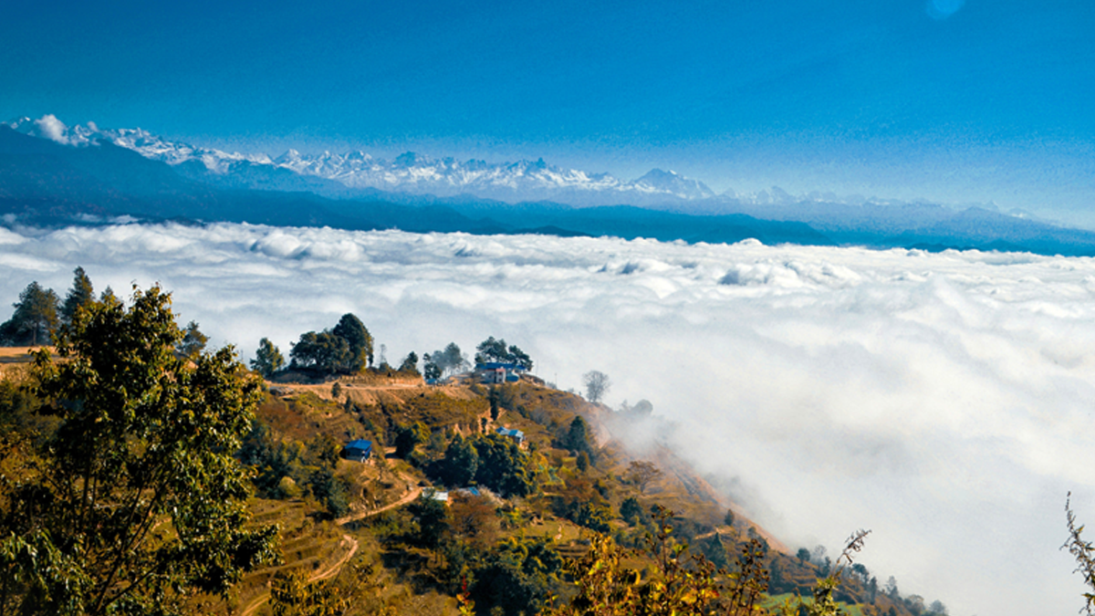 trekking and hiking in nagarkot chisapani