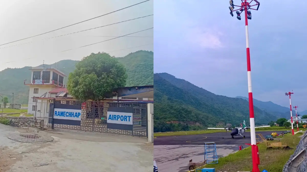 Ramechhap Airport Manthali Nepal