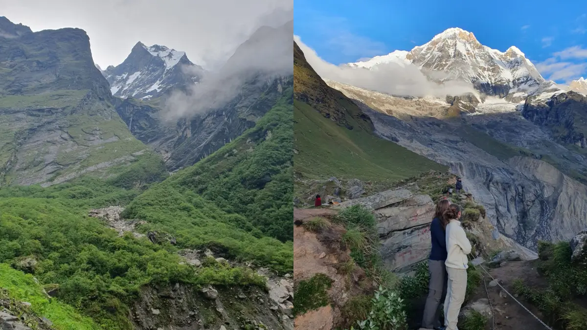 Nepal Summer trekking Annapurna base camp in June
