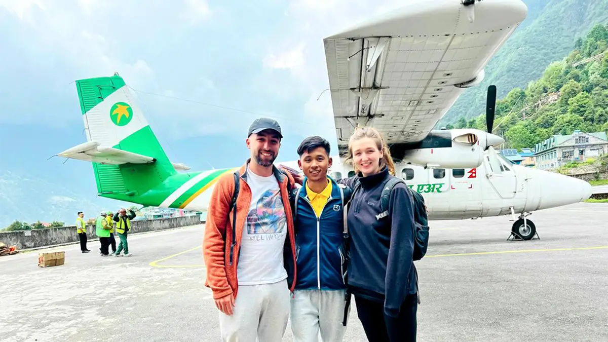 tenzing hillary lukla airport in Nepal